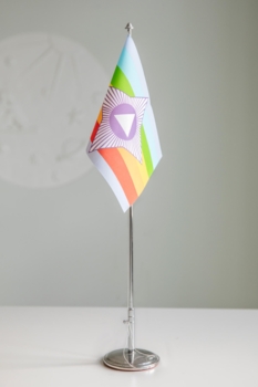 Bordflag med stander