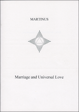Marriage and Universal Love